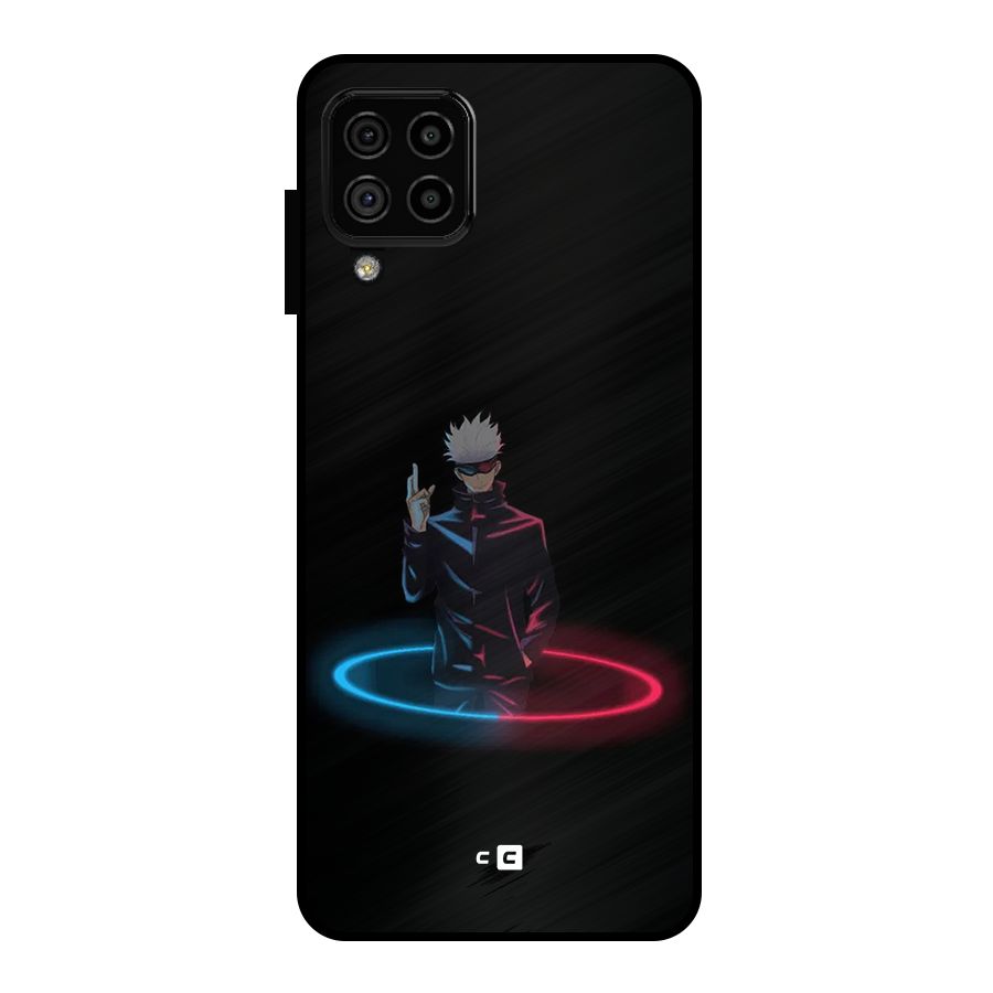Gojo Sataru Wink Metal Back Case for Galaxy A22 4G
