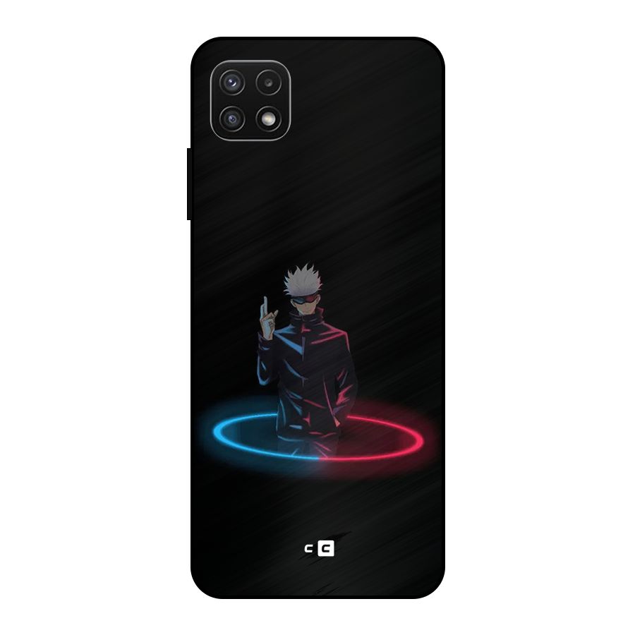 Gojo Sataru Wink Metal Back Case for Galaxy A22 5G