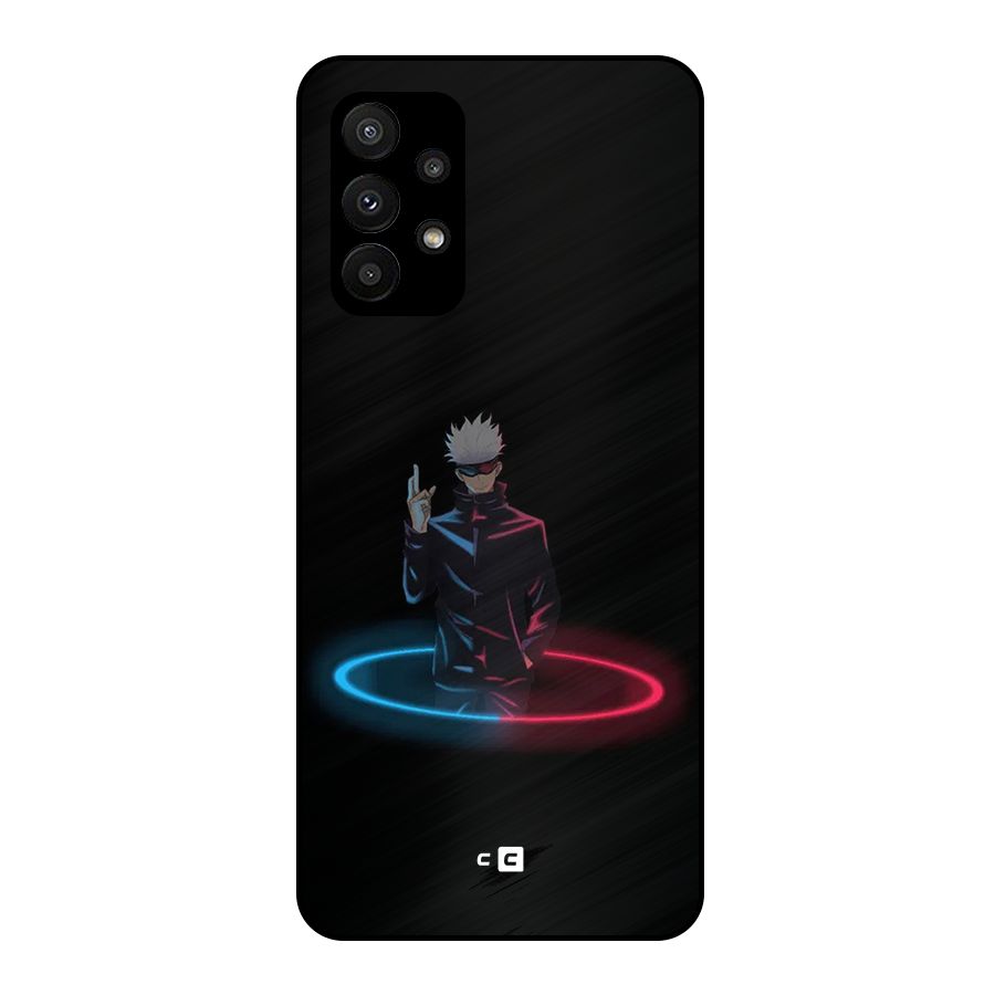 Gojo Sataru Wink Metal Back Case for Galaxy A23