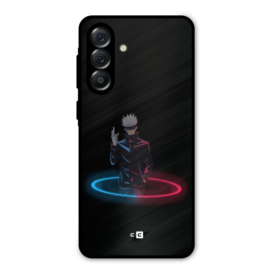 Gojo Sataru Wink Metal Back Case for Galaxy A36