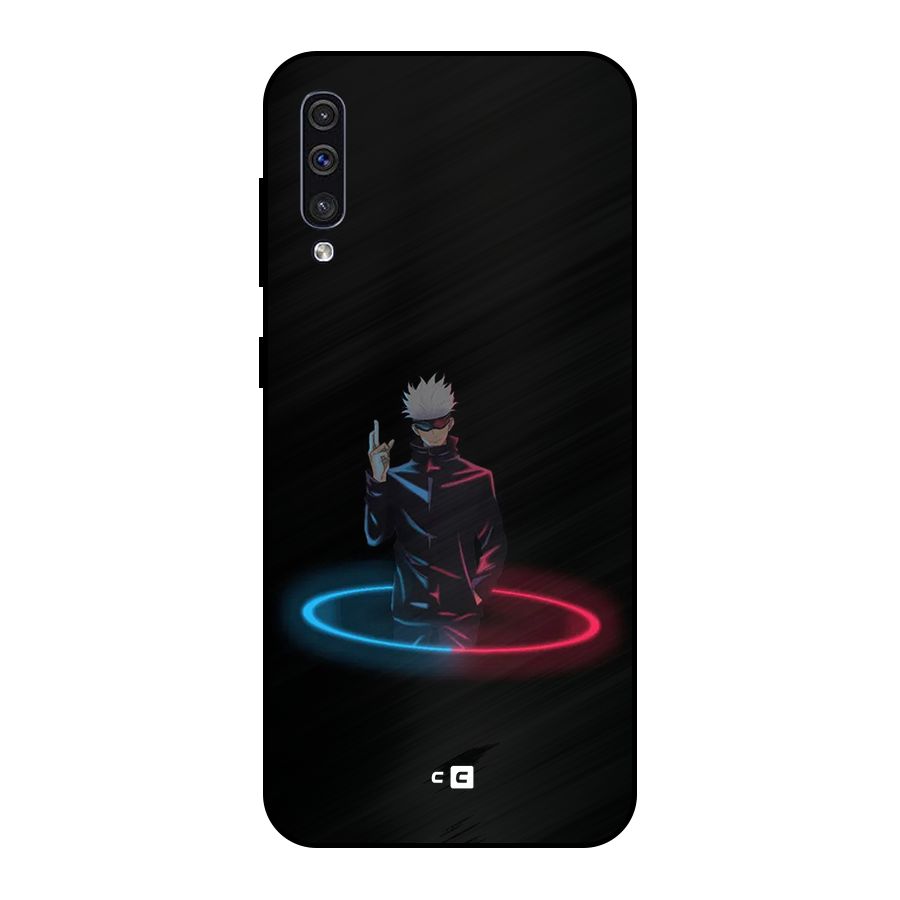 Gojo Sataru Wink Metal Back Case for Galaxy A50s