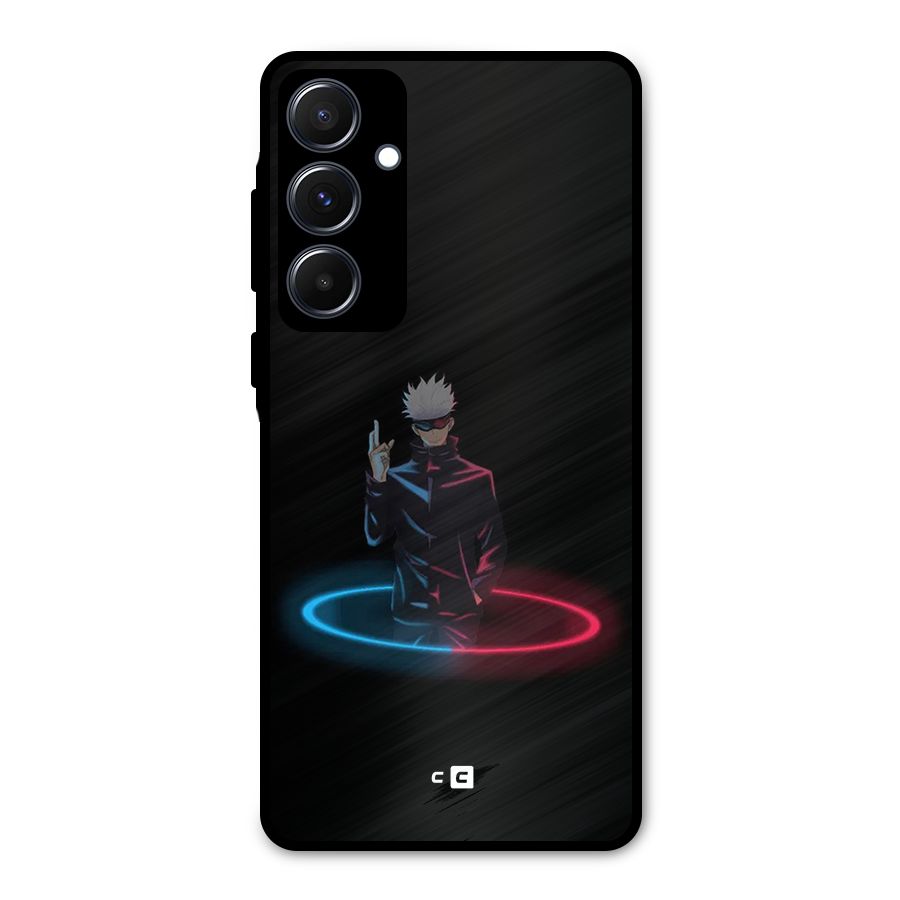 Gojo Sataru Wink Metal Back Case for Galaxy A55