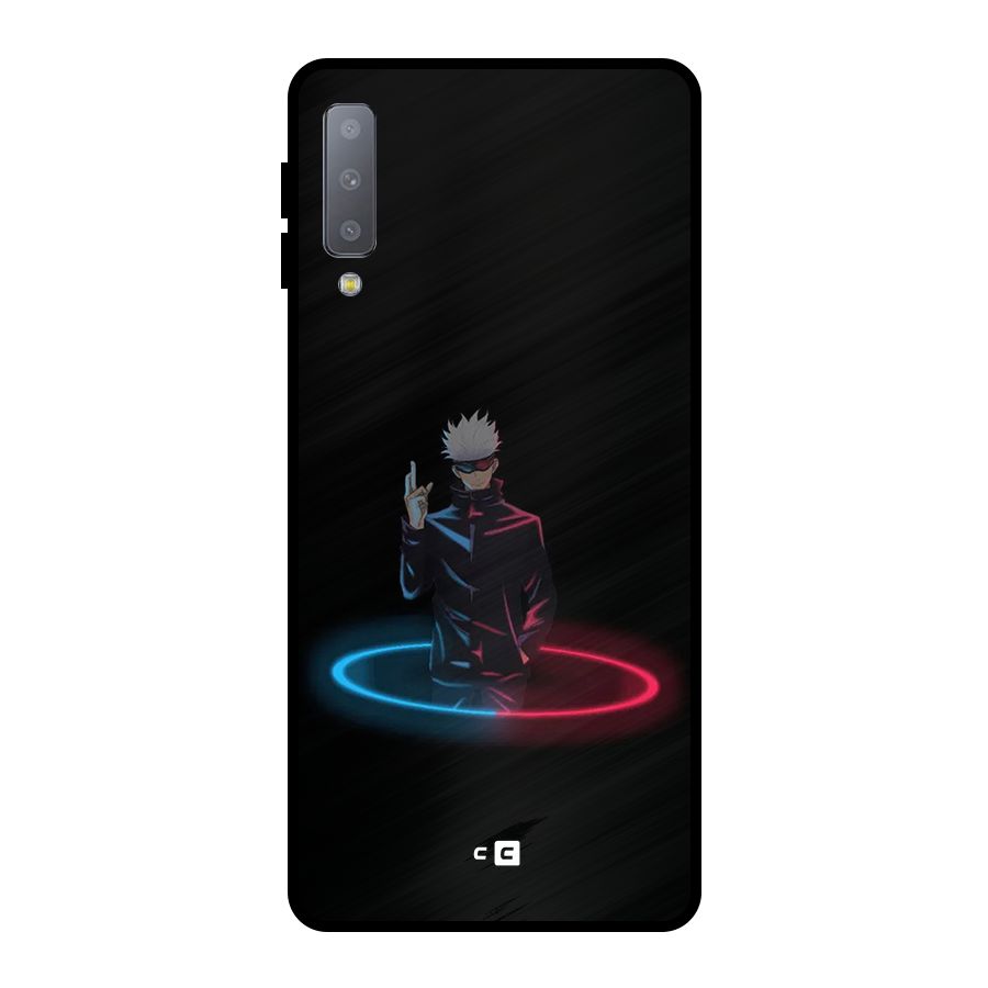 Gojo Sataru Wink Metal Back Case for Galaxy A7 (2018)