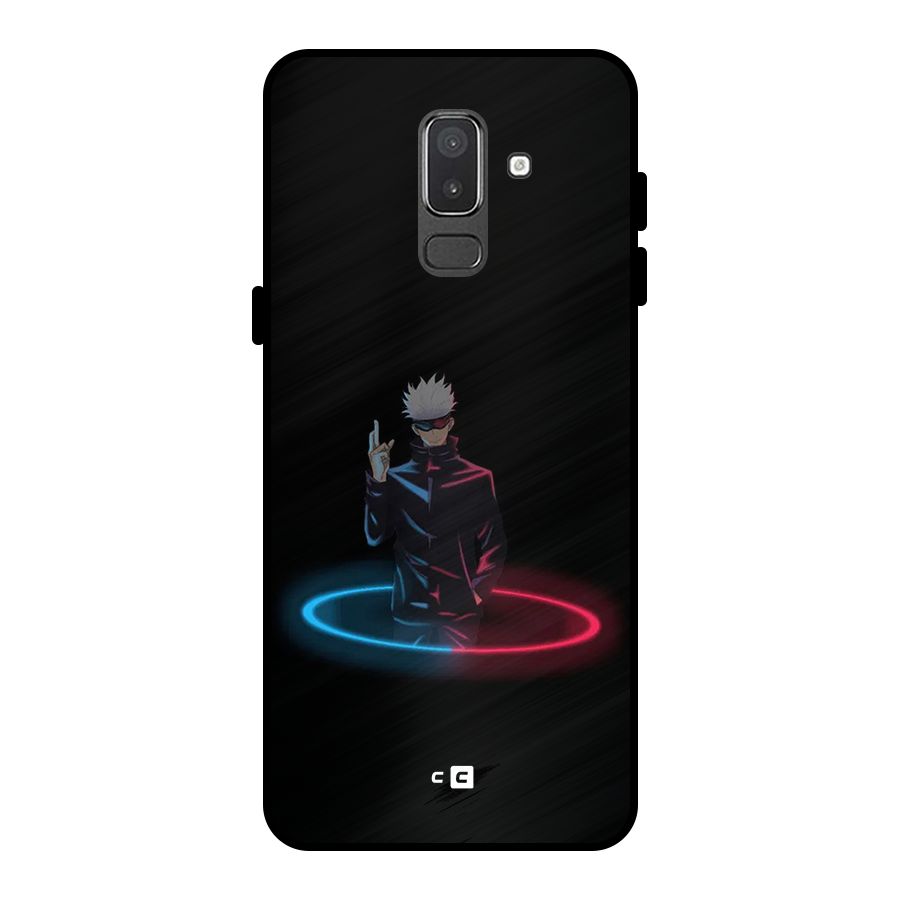 Gojo Sataru Wink Metal Back Case for Galaxy On8 (2018)
