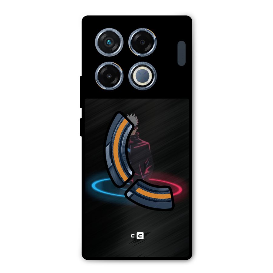 Gojo Sataru Wink Metal Back Case for Infinix GT 20 Pro