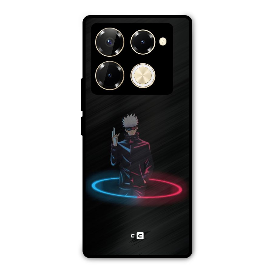 Gojo Sataru Wink Metal Back Case for Infinix Note 40 Pro