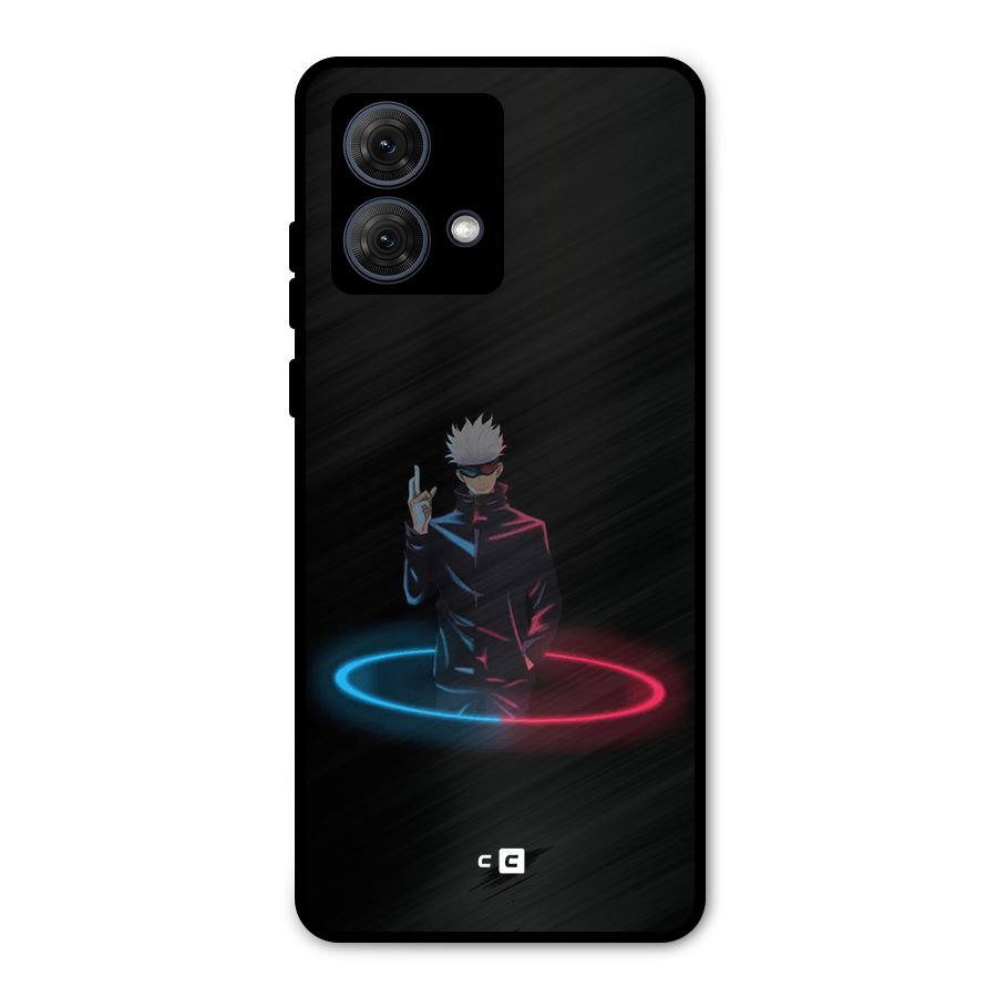 Gojo Sataru Wink Metal Back Case for Moto G84