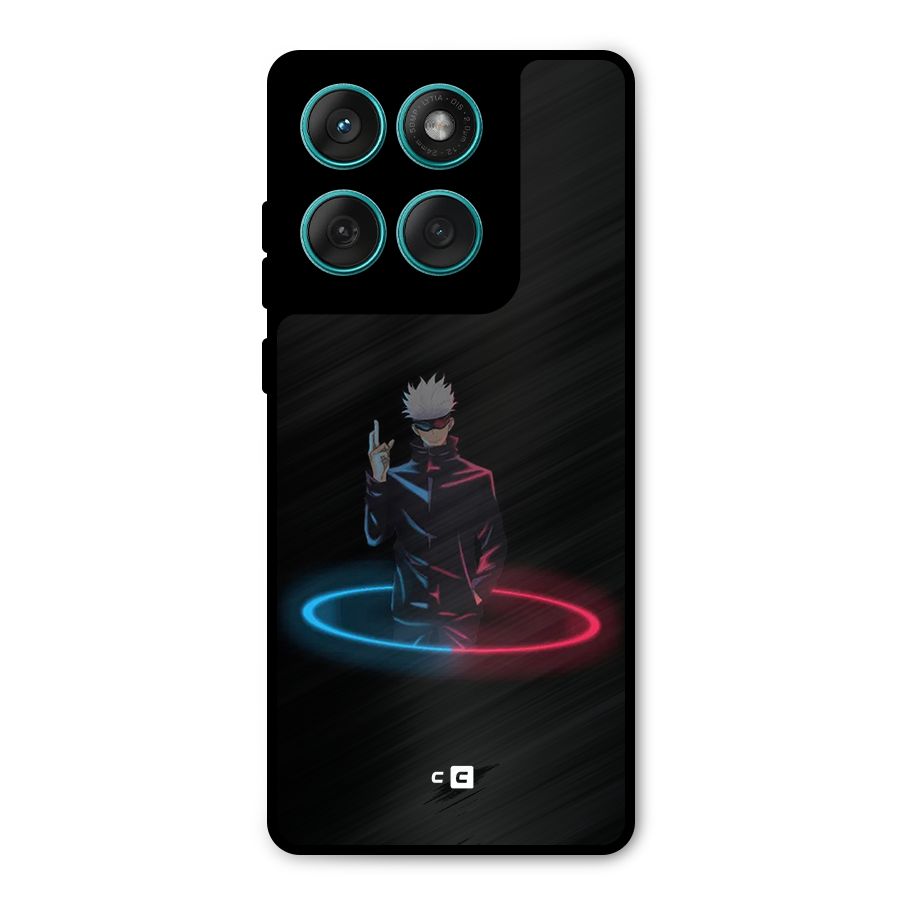 Gojo Sataru Wink Metal Back Case for Motorola Edge 60 Fusion