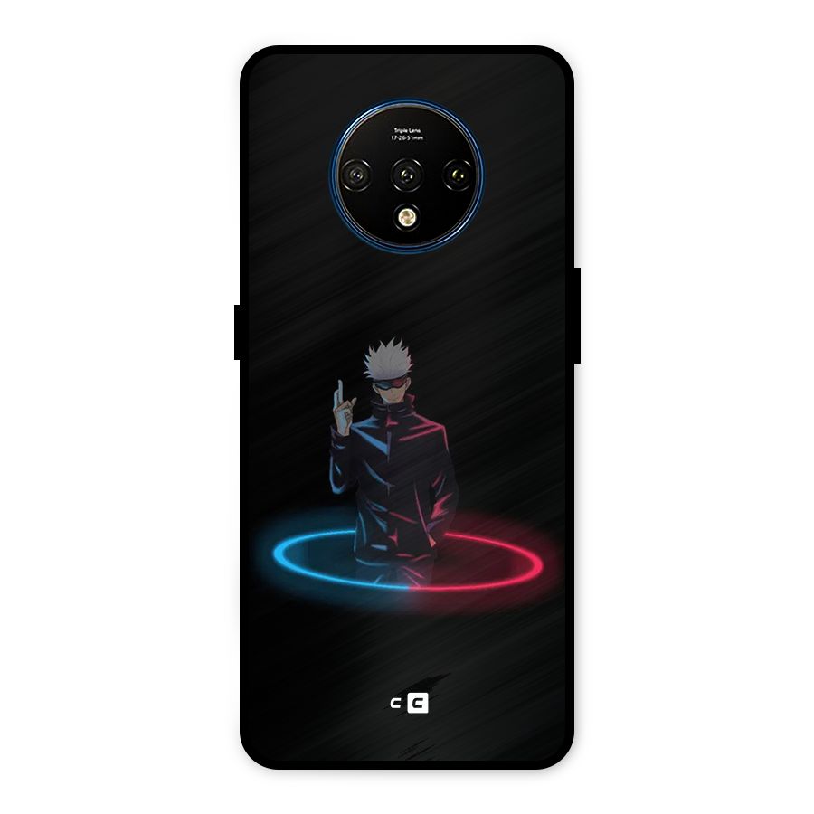 Gojo Sataru Wink Metal Back Case for OnePlus 7T
