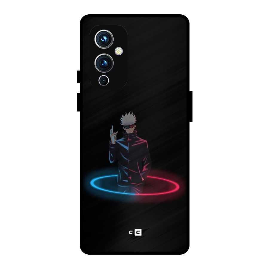 Gojo Sataru Wink Metal Back Case for OnePlus 9