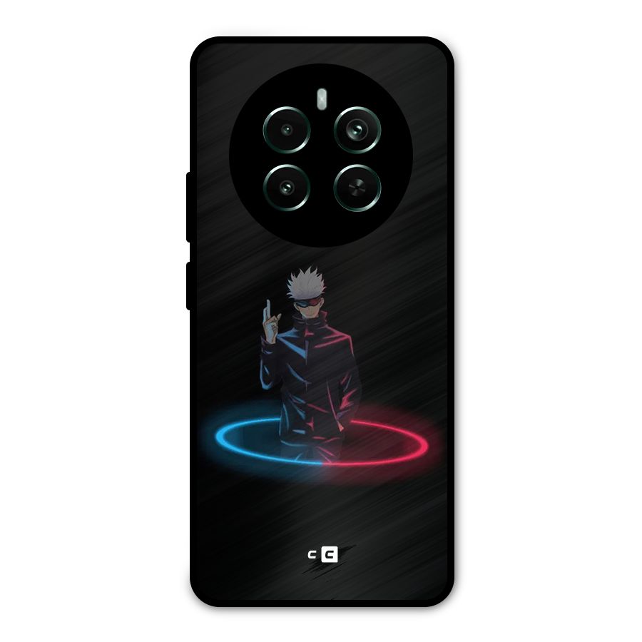 Gojo Sataru Wink Metal Back Case for Realme 12 Pro Plus