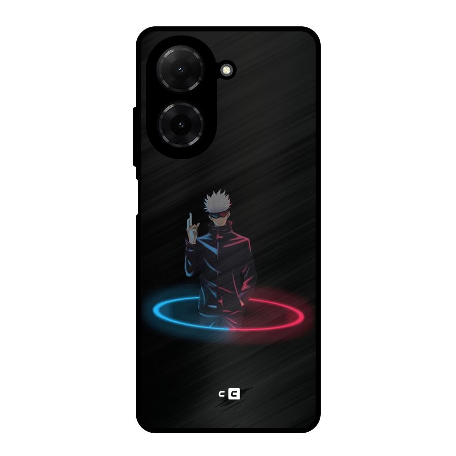 Gojo Sataru Wink Metal Back Case for Redmi A5 4G