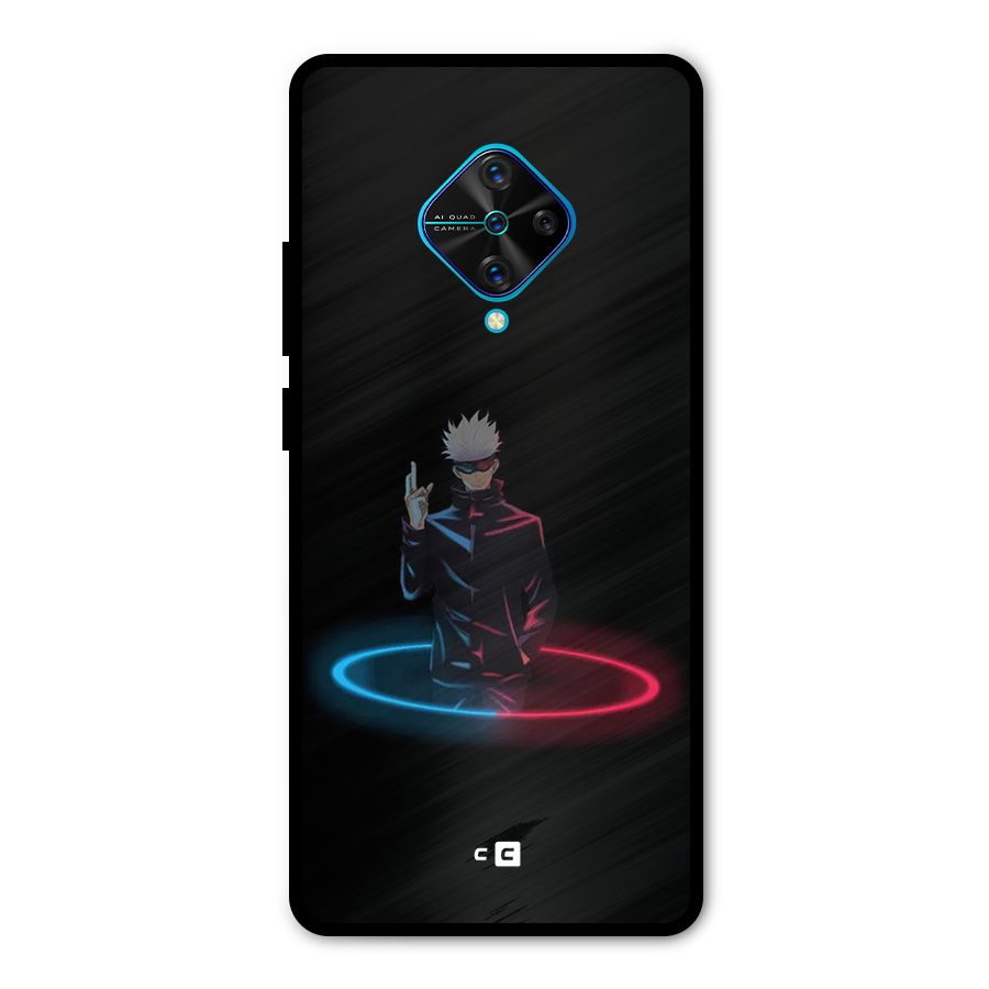 Gojo Sataru Wink Metal Back Case for Vivo S1 Pro