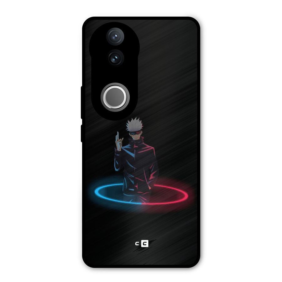 Gojo Sataru Wink Metal Back Case for Vivo V50