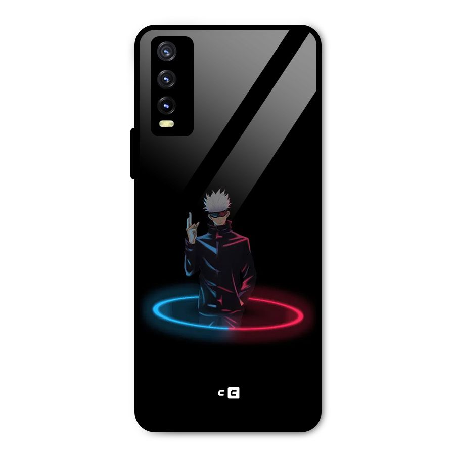 Gojo Sataru Wink Metal Back Case for Vivo Y20g