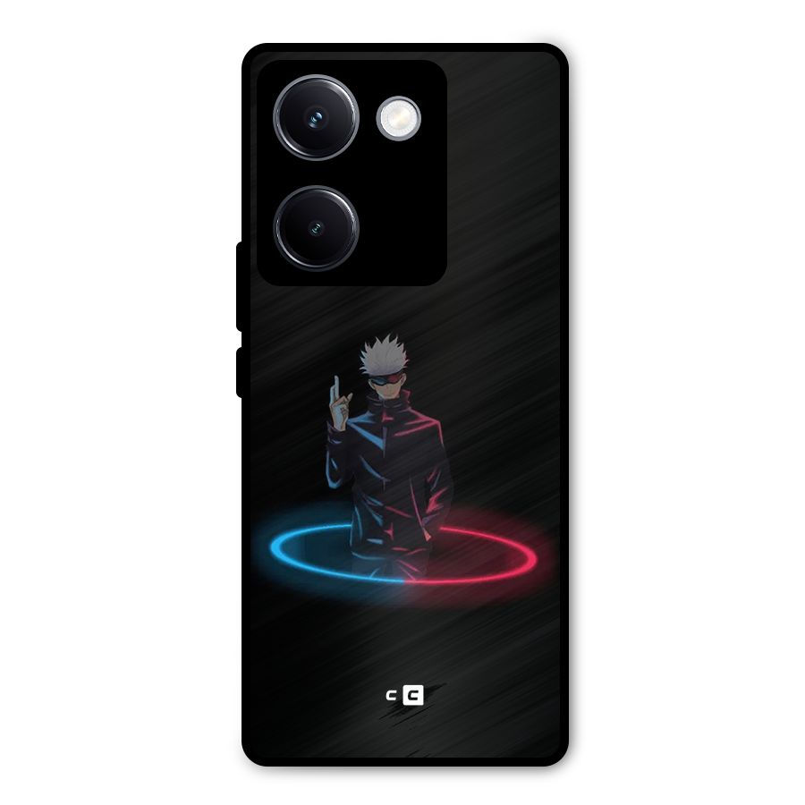 Gojo Sataru Wink Metal Back Case for Vivo Y300 Plus