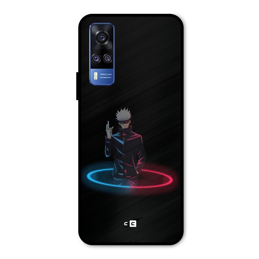 Gojo Sataru Wink Metal Back Case for Vivo Y51A