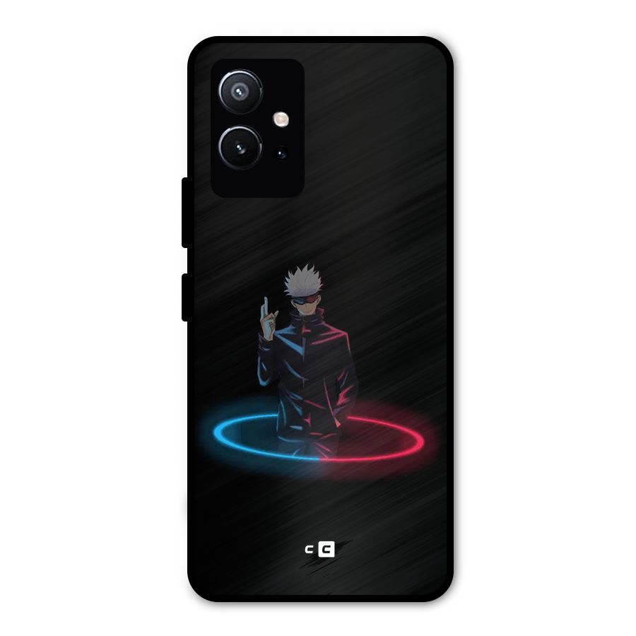 Gojo Sataru Wink Metal Back Case for Vivo Y75 5G