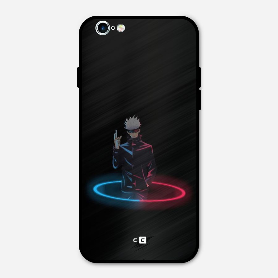 Gojo Sataru Wink Metal Back Case for iPhone 6 6s