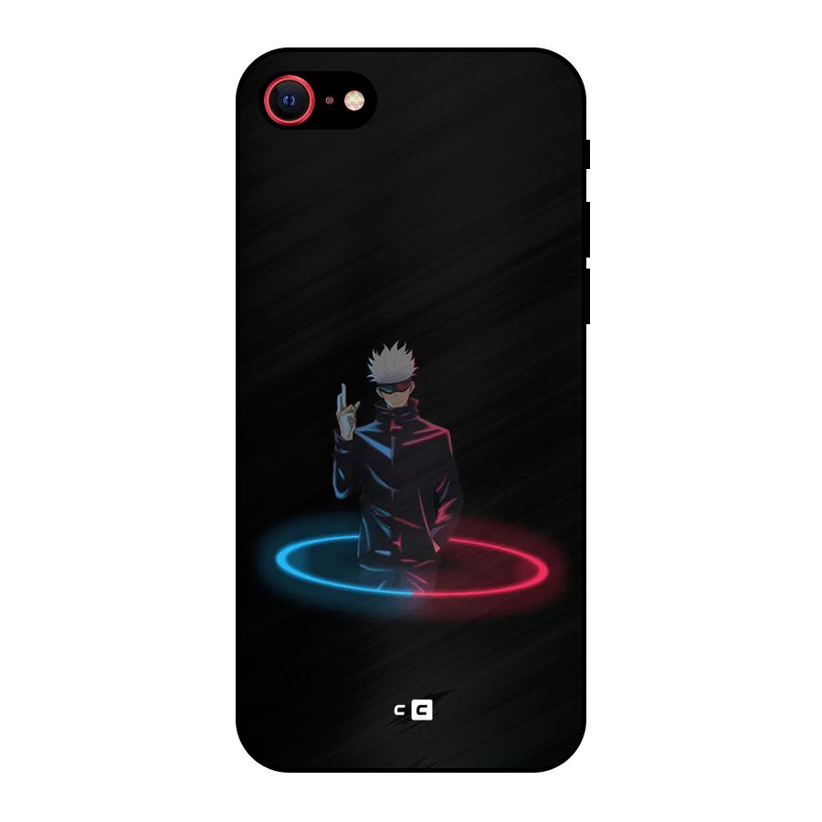 Gojo Sataru Wink Metal Back Case for iPhone 7