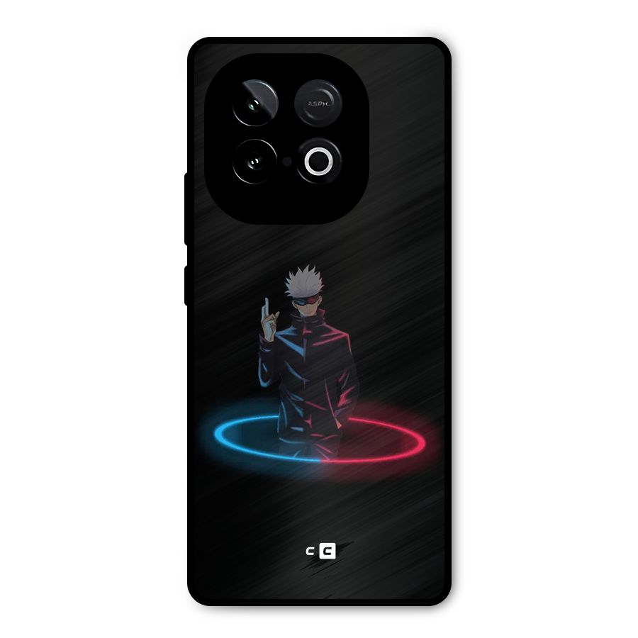 Gojo Sataru Wink Metal Back Case for iQOO Neo 10