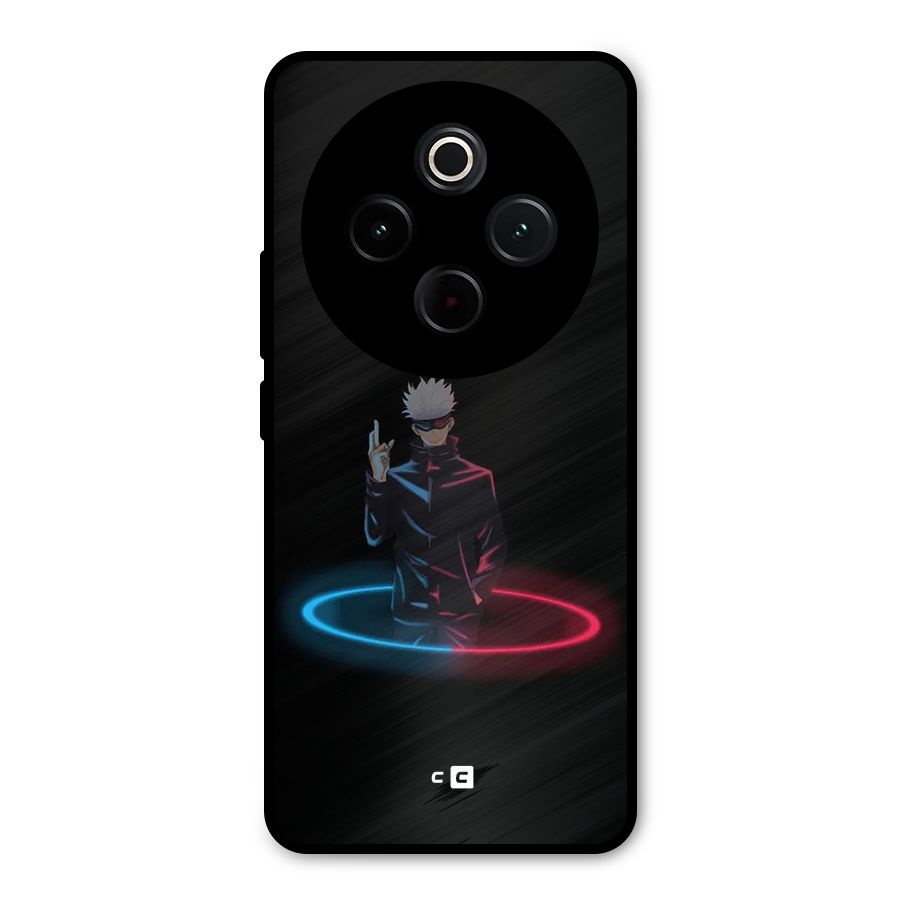 Gojo Sataru Wink Metal Back Case for iQOO Z10