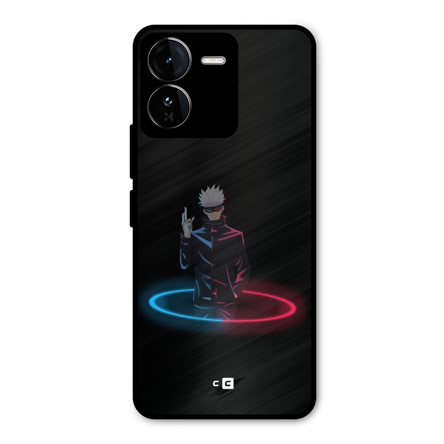 Gojo Sataru Wink Metal Back Case for iQOO Z9