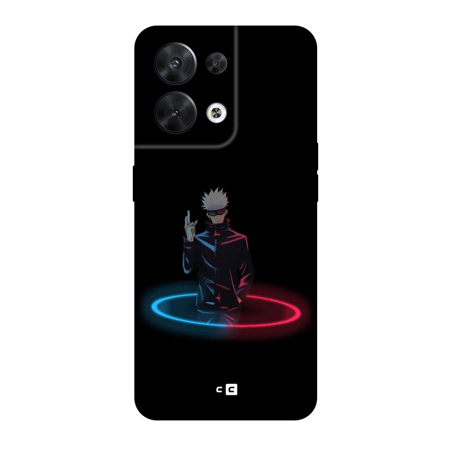 Gojo Sataru Wink Original Polycarbonate Back Case for Oppo Reno8 5G
