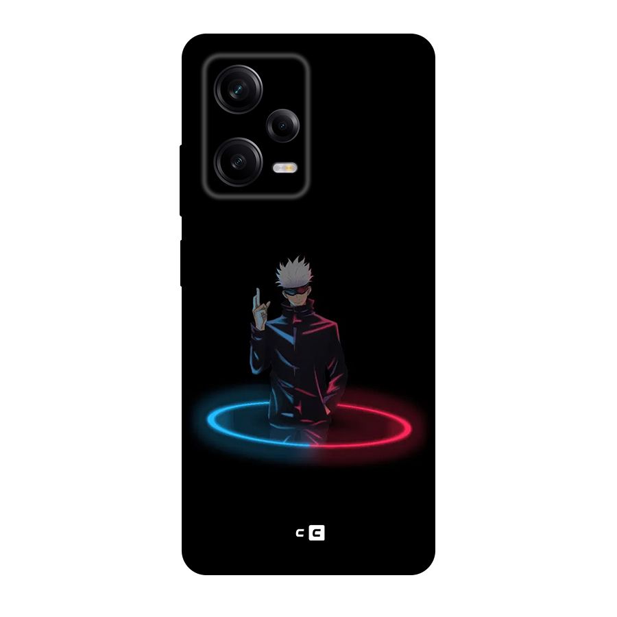 Gojo Sataru Wink Original Polycarbonate Back Case for Redmi Note 12 Pro