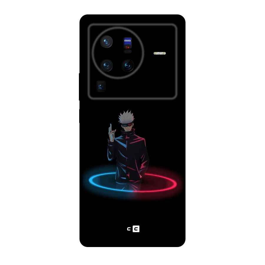 Gojo Sataru Wink Original Polycarbonate Back Case for Vivo X80