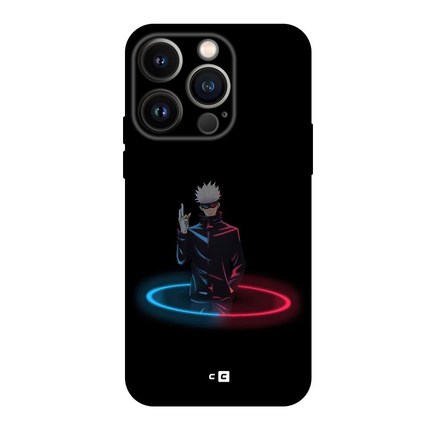 Gojo Sataru Wink Original Polycarbonate Back Case for iPhone 14 Pro