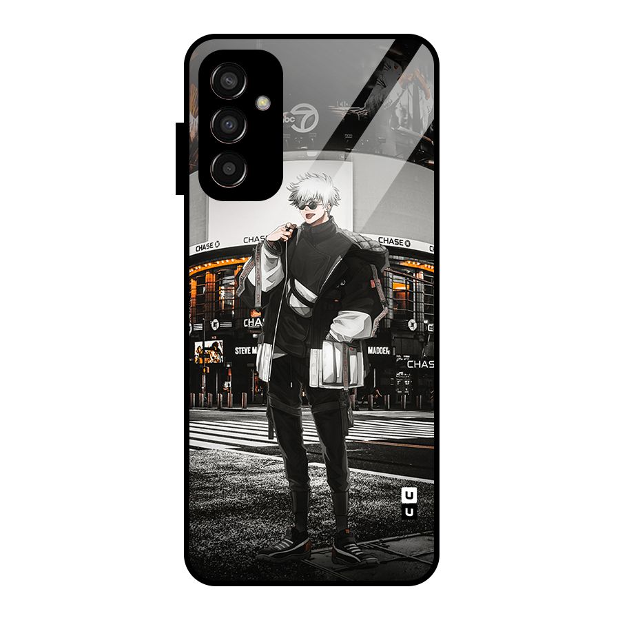 Gojo Shopping Glass Back Case for Galaxy F13