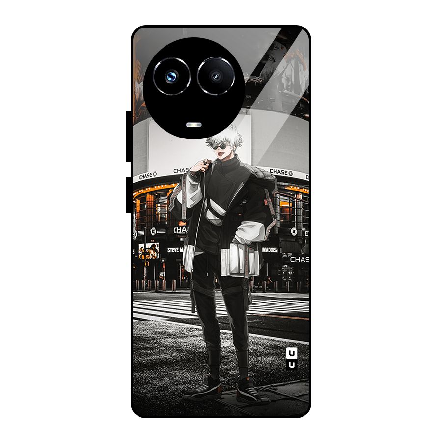 Gojo Shopping Glass Back Case for Realme 11X