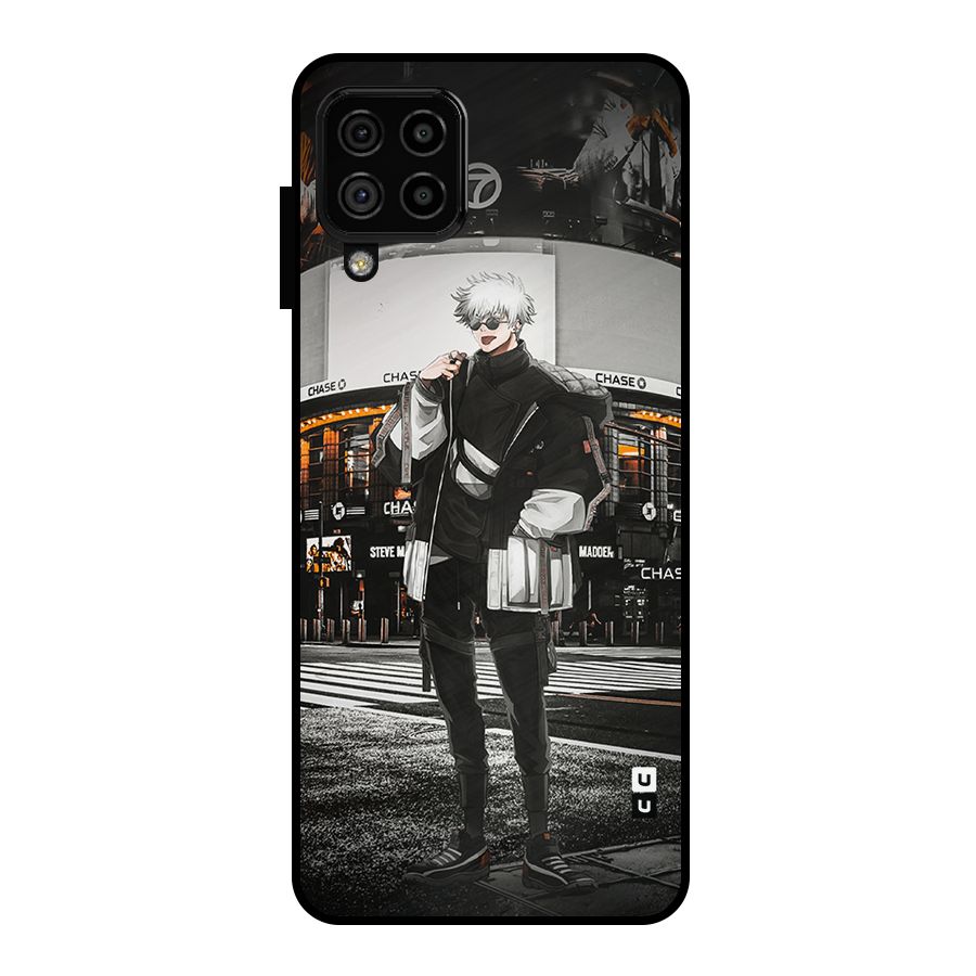 Gojo Shopping Metal Back Case for Galaxy A22 4G