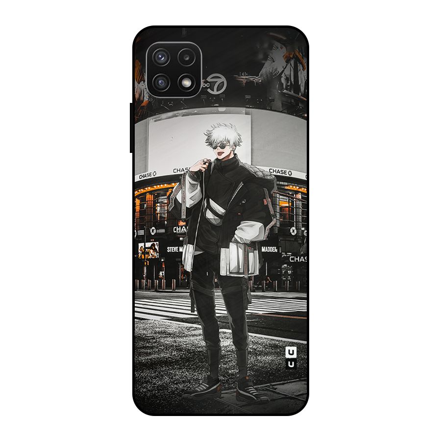 Gojo Shopping Metal Back Case for Galaxy A22 5G