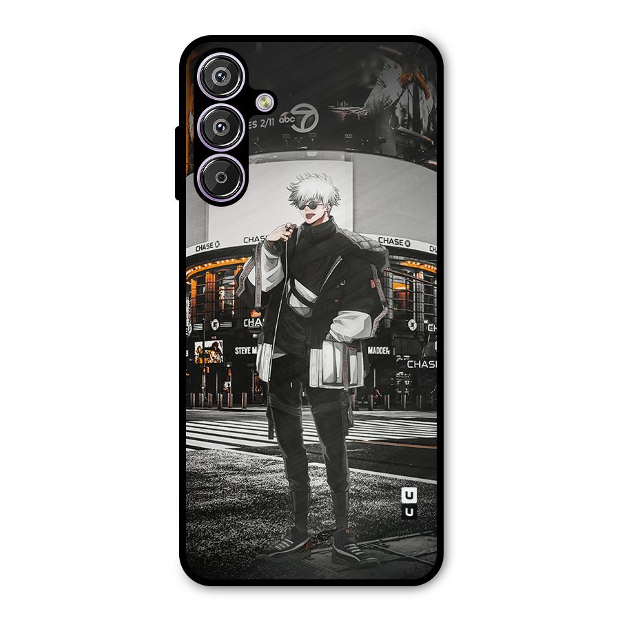 Gojo Shopping Metal Back Case for Galaxy F15