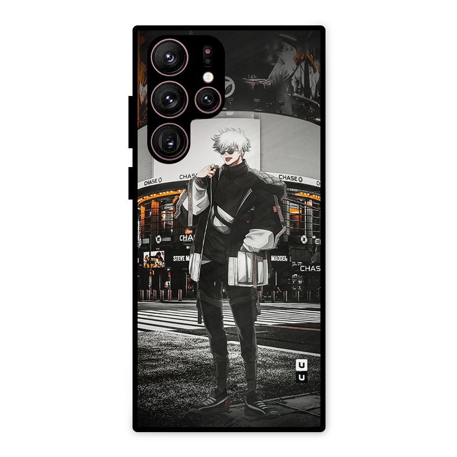Gojo Shopping Metal Back Case for Galaxy S22 Ultra 5G