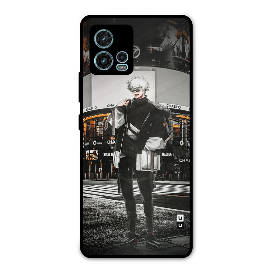 Gojo Shopping Metal Back Case for Moto G72