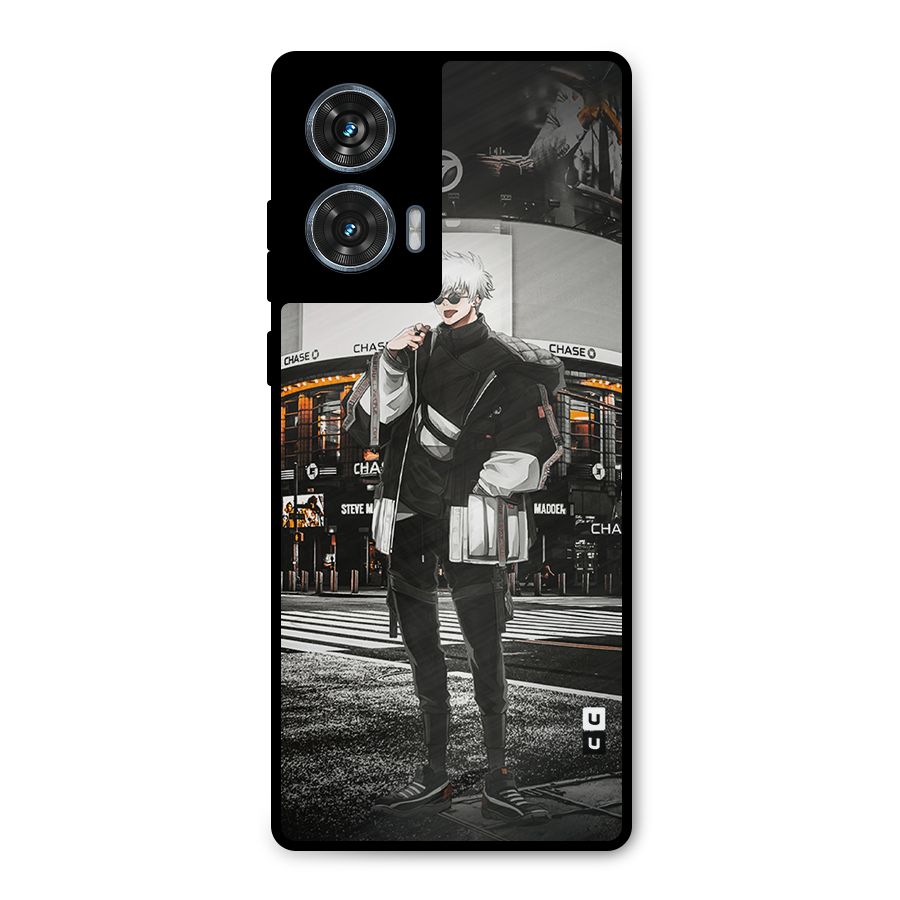Gojo Shopping Metal Back Case for Motorola Edge 50 Fusion
