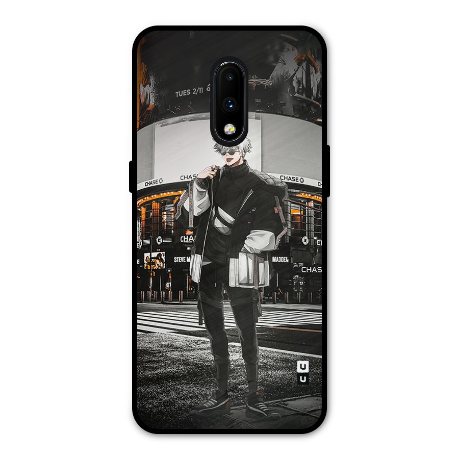 Gojo Shopping Metal Back Case for OnePlus 7