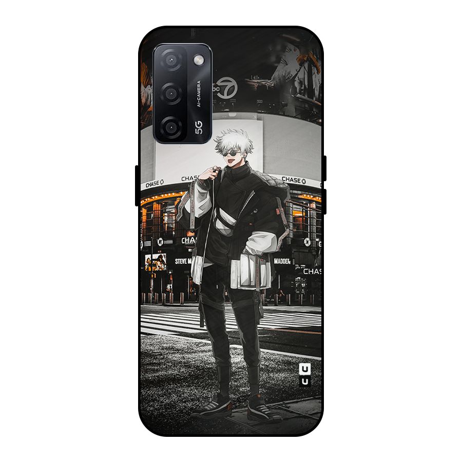 Gojo Shopping Metal Back Case for Oppo A53s 5G
