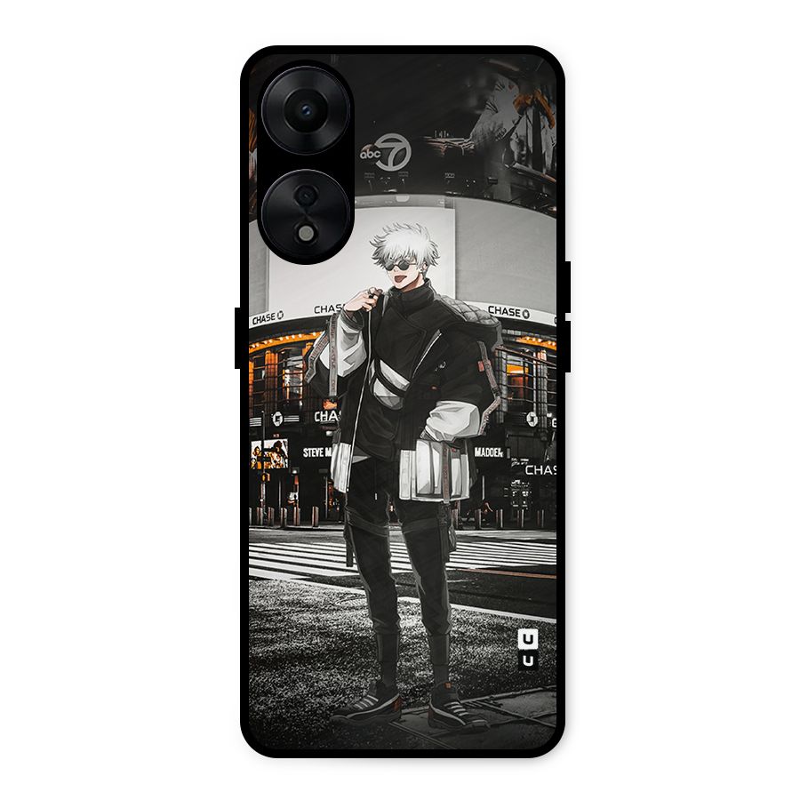 Gojo Shopping Metal Back Case for Oppo A78 5G