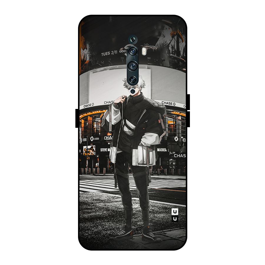 Gojo Shopping Metal Back Case for Oppo Reno2 F