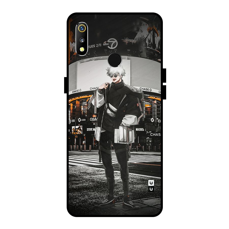 Gojo Shopping Metal Back Case for Realme 3i