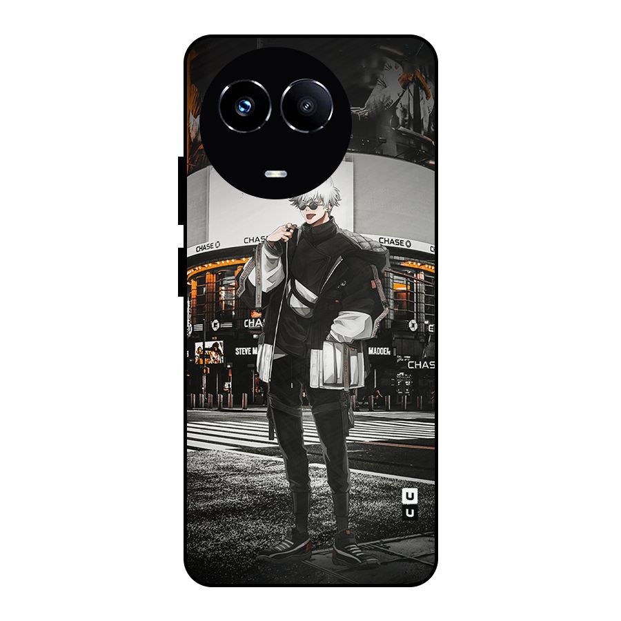 Gojo Shopping Metal Back Case for Realme Narzo 60X