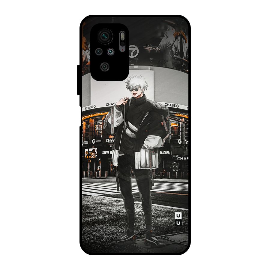 Gojo Shopping Metal Back Case for Redmi Note 10S