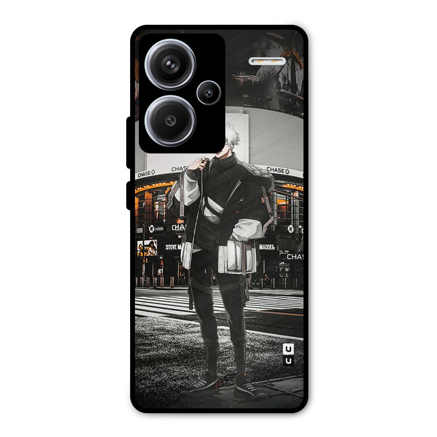 Gojo Shopping Metal Back Case for Redmi Note 13 Pro Plus