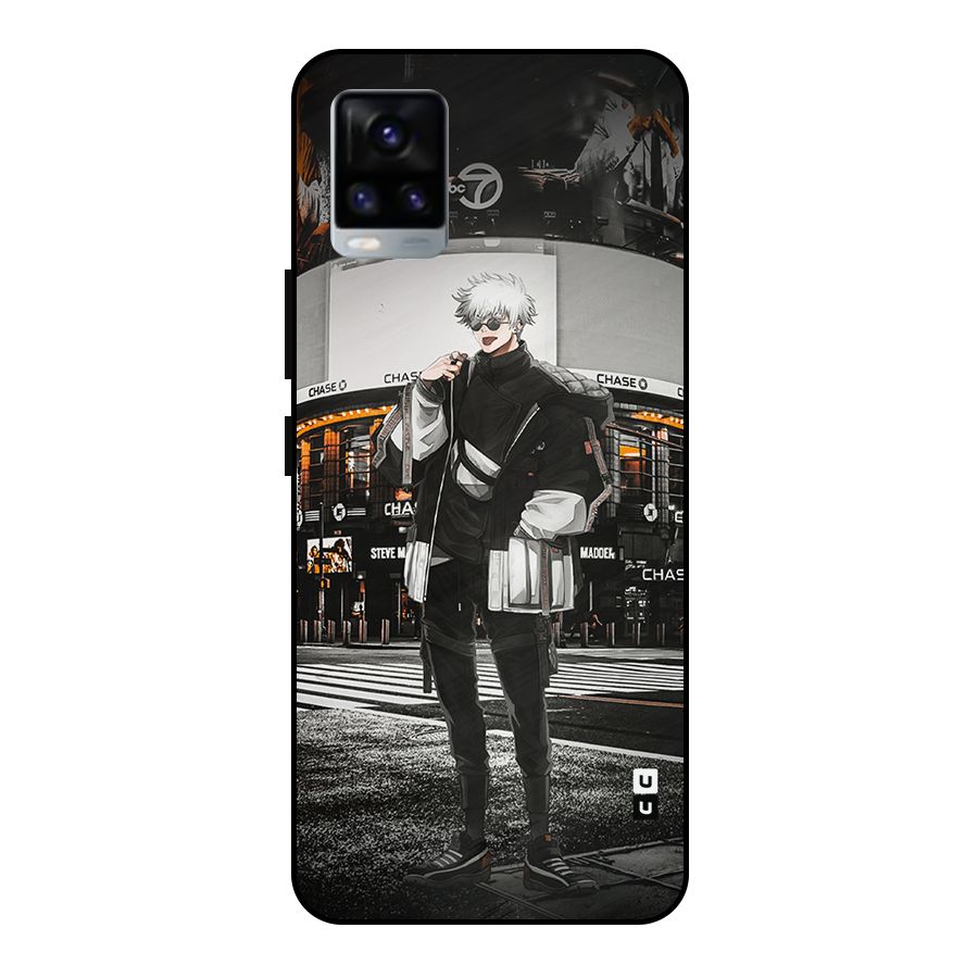 Gojo Shopping Metal Back Case for Vivo V20 2021