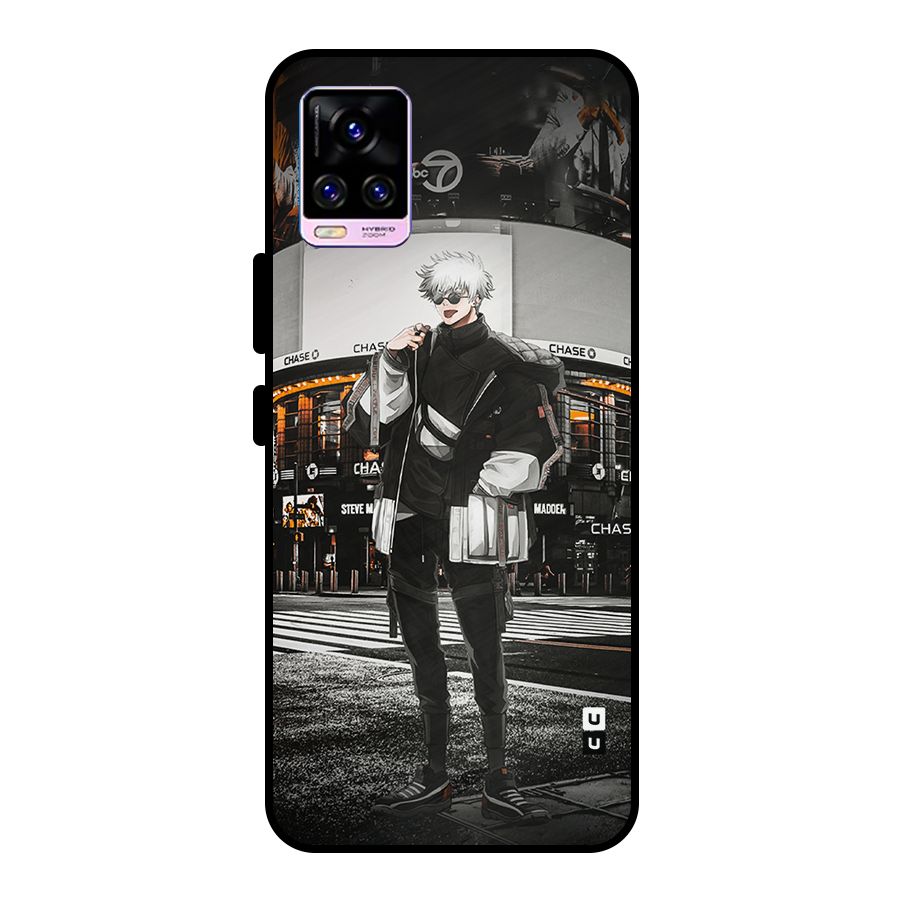 Gojo Shopping Metal Back Case for Vivo V20 Pro