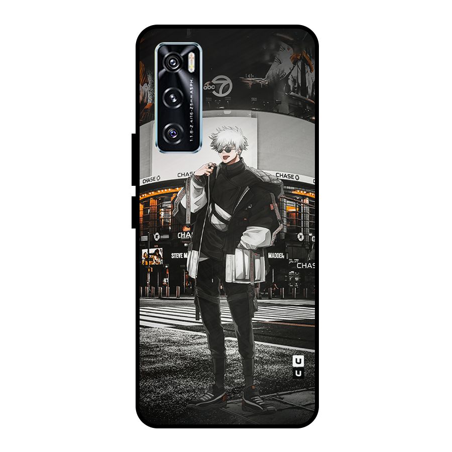 Gojo Shopping Metal Back Case for Vivo V20 SE